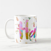 Mug PixDezines Hawaii Lava arc-en-ciel Aloha Ananas (Gauche)