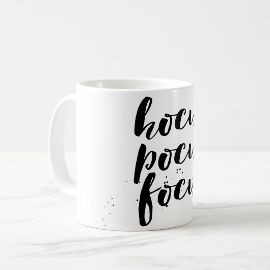 Mug PixDezines Hocus/Pocus/Focus (Devant gauche)
