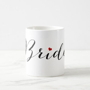Mug PixDezines Mariée/Script moderne