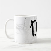 Mug PixDezines NOUVEAU MARBRE DAD+Script moderne (Gauche)