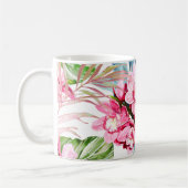 Mug PixDezines Orchid Isle, Pink Cymbidium Orchid (Gauche)