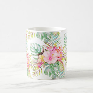 Mug PixDezines Paradis Tropical Floral Foliage