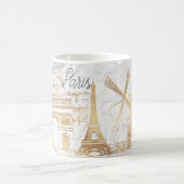 Mug PixDezines PARIS en FAUX OR+MARBLE (Centre)