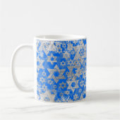 Mug PixDezines Star de David Faux Silve do-it-yourself (Gauche)