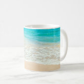 Mug PixDezines Tropical Paradise Beach Crystal Blue (Devant droit)