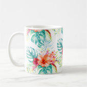 Mug PixDezines Tropical Paradise Floral Foliage (Gauche)