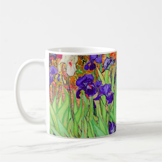 Mug PixDezines van gogh iris/st. rémy (Gauche)