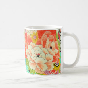 Mug PixDezines Vintages Shirimen Kimono