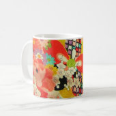Mug PixDezines Vintages Shirimen Kimono (Devant gauche)
