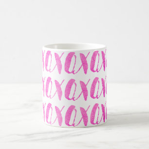 Mug PixDezines xoxo/Rose/Fond DIY