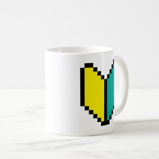 Mug Pixel 8 bits Wakaba / Mark Shoshinsha (Devant droit)