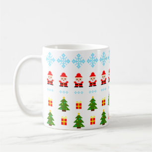 Mug Pixel Art Christmas