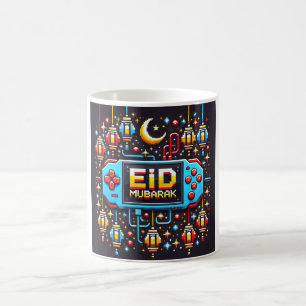 Mug Pixel Art Eid Moubarak Jeu