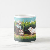 Mug Pixel Art Farmer Semer Les Plantes (Centre)