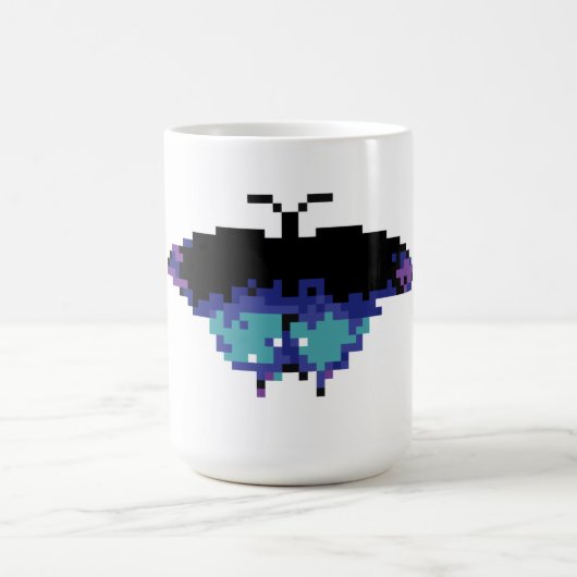 Mug Pixel Butterfly (Centre)