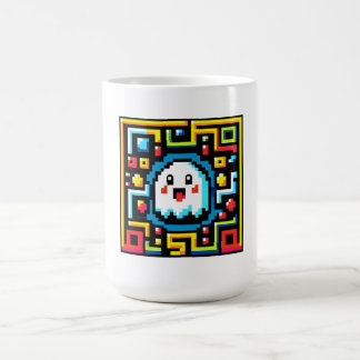 Mug Pixel Ghost Maze - Jeu Retro Inspiré Arcade