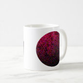 Mug Pixel Glitch Red (Devant droit)