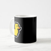 Mug Pixel Little Duck 80s Vidéo Jeu Costume Halloween (Devant gauche)