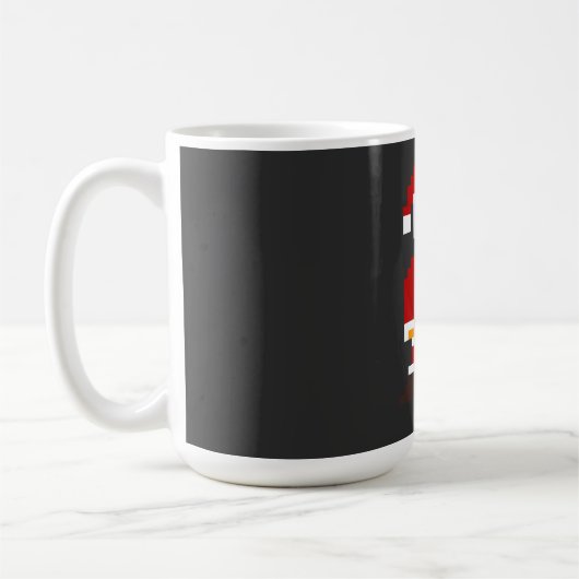Mug Pixel Pose Père Noël (Gauche)