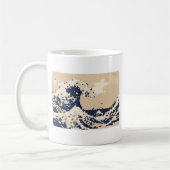 Mug Pixel Tsunami 8 bits Pixel Art (Gauche)