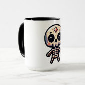 Mug Pixelart Skeleton (Devant gauche)