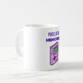 Mug Pixelated Memories Retro Game Boy Art – Nostalgic  (Devant gauche)