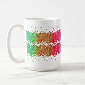 Mug Pixels colorés (Gauche)