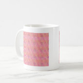 Mug Pixels roses (Devant gauche)