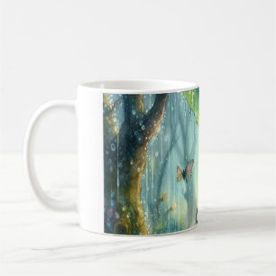 Mug Pixie sous la pluie
