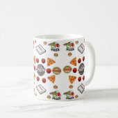 Mug pizza à la viande (Devant droit)