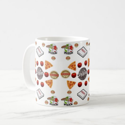 Mug pizza à la viande (Devant gauche)