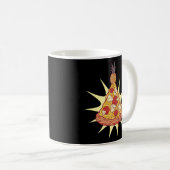 Mug Pizza ananas sapin de Noël (Devant droit)