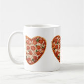 Mug pizza au coeur (Gauche)