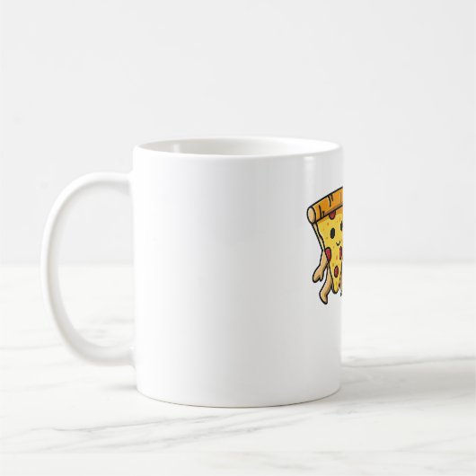 Mug Pizza Bo Skateboard Pizza Skater Kawaii Skater Fu (Gauche)