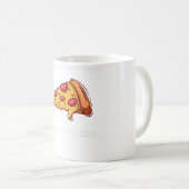 Mug Pizza de nourriture amusante Hot Air Balloon (Devant droit)