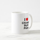 Mug Pizza de style de Chicago (Devant droit)