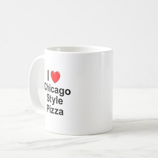 Mug Pizza de style de Chicago (Devant gauche)