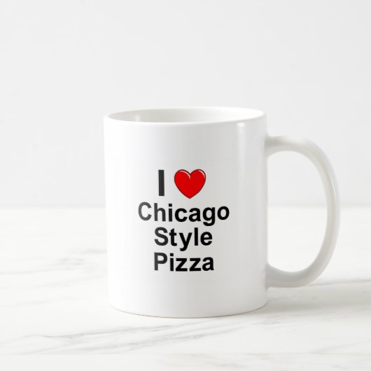 Mug Pizza de style de Chicago (Droite)