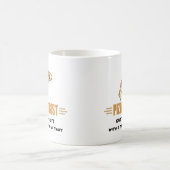 Mug Pizza drôle (Centre)