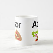 Mug Pizza (drôle) d'acteur (Centre)