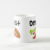 Mug Pizza (drôle) de dentiste (Centre)