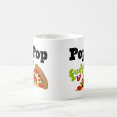 Mug Pizza (drôle) de Poppop (Centre)
