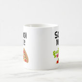 Mug Pizza (drôle) d'infirmière d'école (Centre)