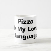 Mug Pizza Est Ma Langue D'Amour (Centre)