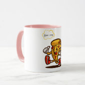 Mug pizza ici je viens (Devant gauche)