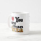 Mug Pizza Love (Devant gauche)