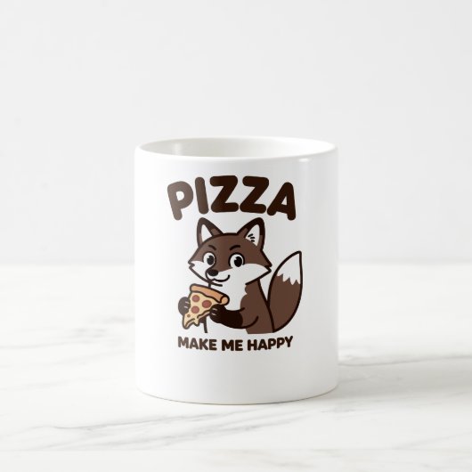 Mug Pizza Make Me Happy (Centre)
