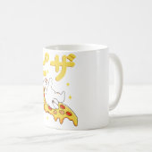 Mug Pizza Me Rend Heureux (Devant droit)