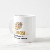 Mug Pizza personnalisée (Devant gauche)
