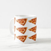 Mug Pizza pour le petit déjeuner (Devant gauche)